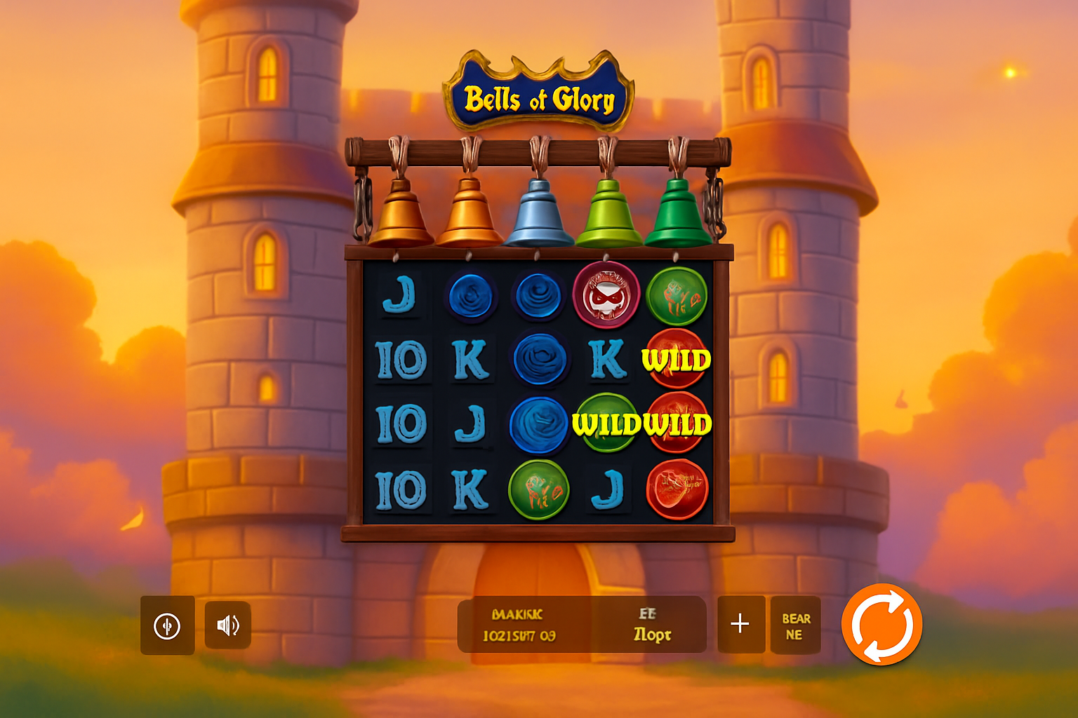 Bells of Glory Hold and Win gameplay